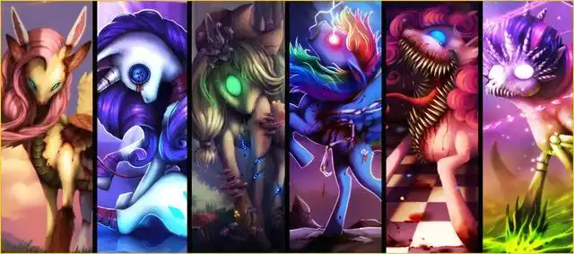 小马宝莉:崩坏的魔驹破坏了形象,被绷带缠绕的珍奇变为发条魔灵