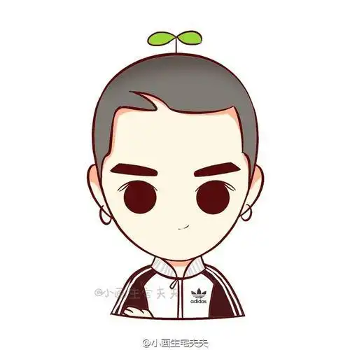 q版明星简笔画可爱