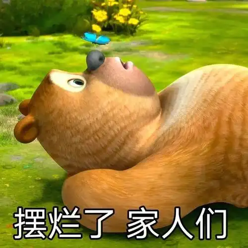 熊出没表情包之熊二