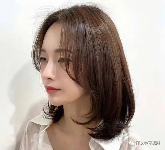 "高级内扣锁骨发"_刘海