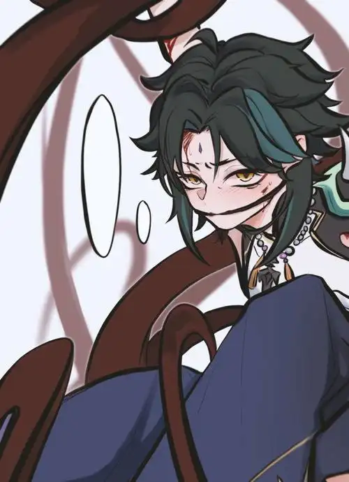 荧是黑道公主.魈是贫民窟里的孤儿,不会说话,只懂得怎么杀人.