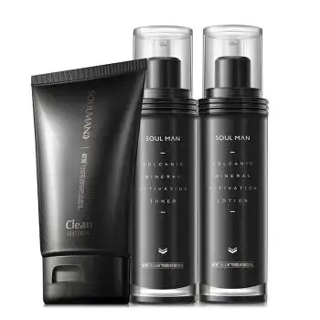 极男 男士护肤品套装 控油祛痘印 补水保湿 收缩毛孔 水乳劲爽醒肤