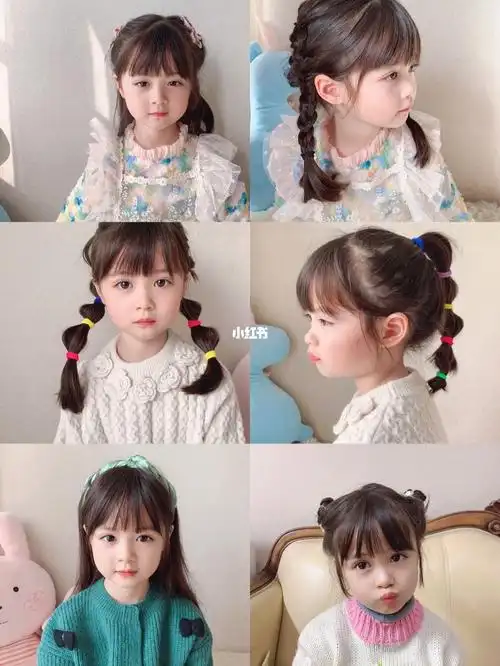 手残党麻麻给宝宝的简单扎发,简单易学