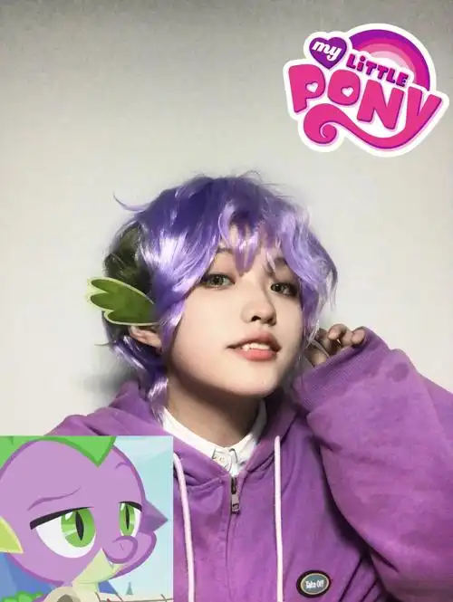 穗龙  #斯派克  #小马宝莉拟人  #mlp