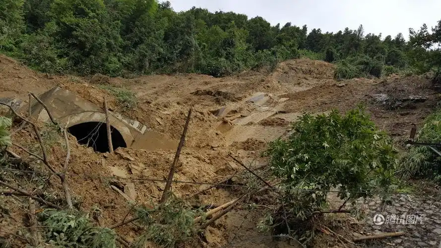 湖南古丈特大山体滑坡(高清)