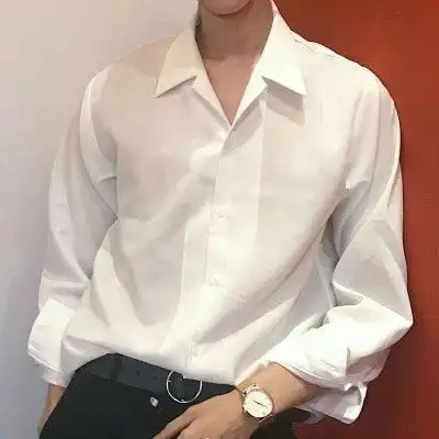 2022小清新白衬衫侧脸和半身男生头像-若歆资源网