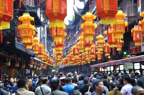 2014年春节年初二逛上海豫园商城