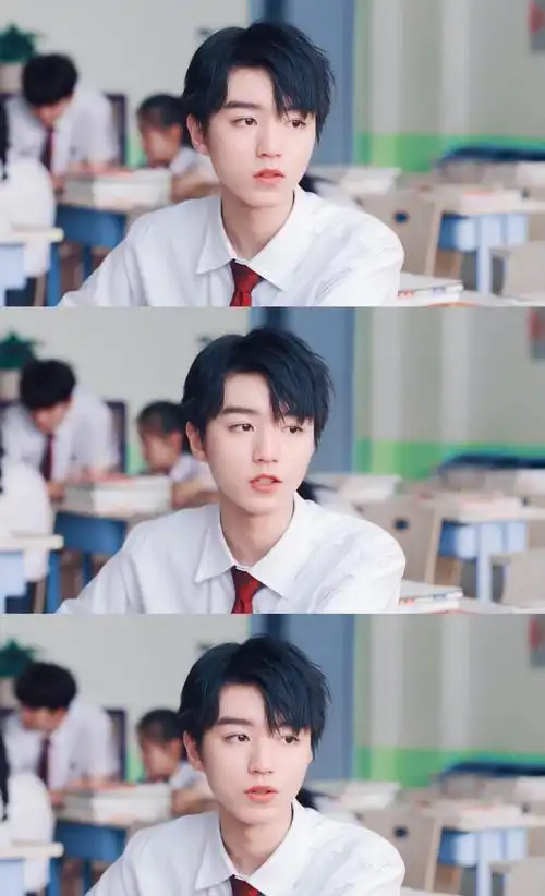 王俊凯身穿校服的样子真的是好阳光,好温暖,好帅气啊!