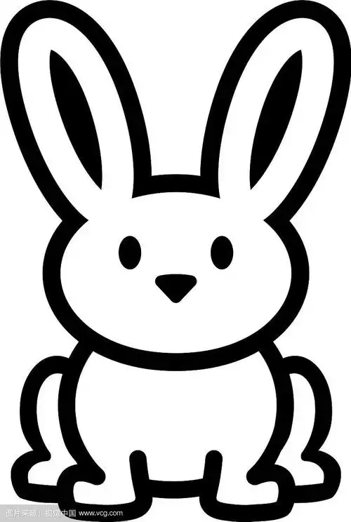 卡通兔子兔子图形
