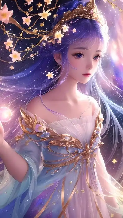 竖屏主要古风类电脑ai绘画图集动漫二次元穿搭手机高清壁纸