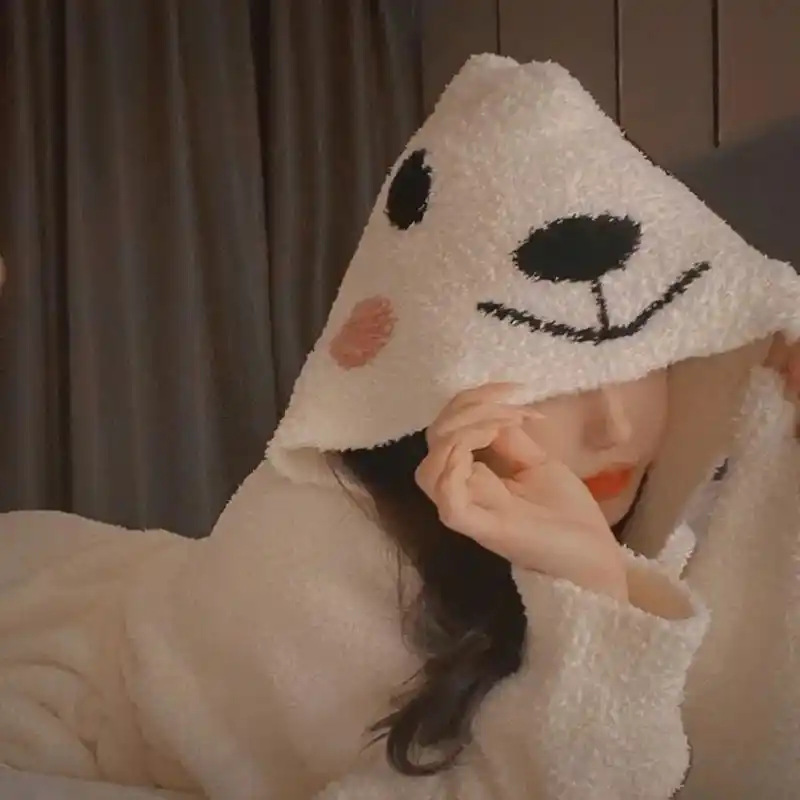 不露脸帽子仙女头像