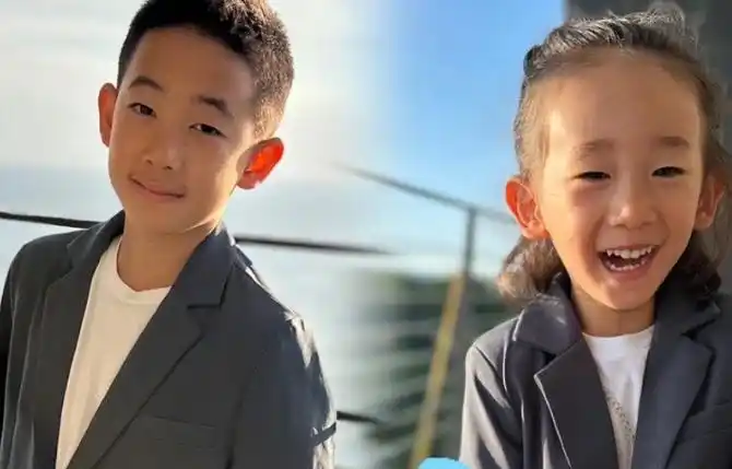 儿子北京游玩,3岁hoho越长越秀气,普通话比爸爸还标准_jasper_陈小春