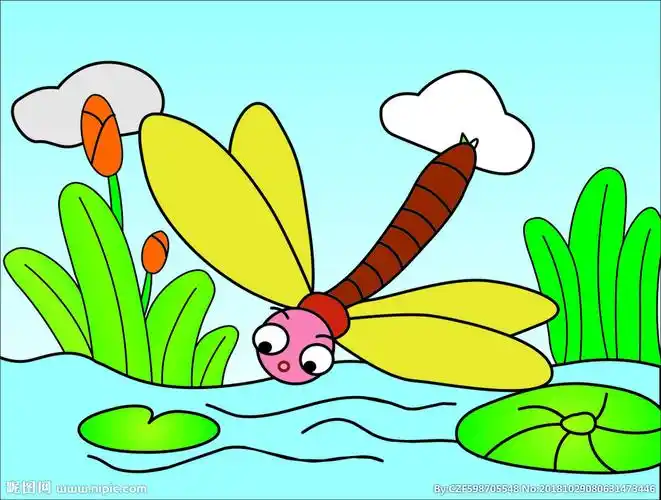 小蜻蜓设计图__卡通设计_广告设计_设计图库_昵图网nipic.com