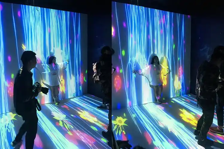 ar地面墙面互动投影软件花海出租多通道互动投影游戏|其他|其他|互动