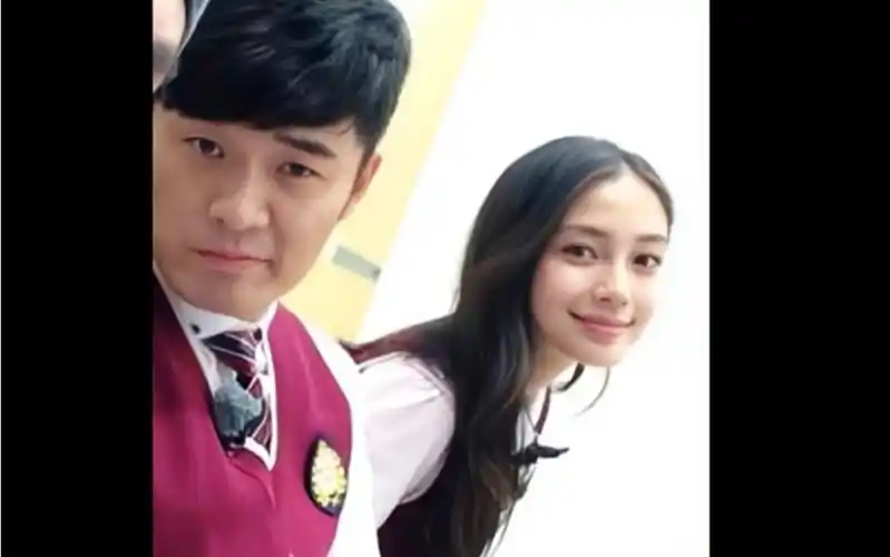 可是陈赫对baby说我觉得你更漂亮! #angelababy #陈赫 #赫颖兄妹