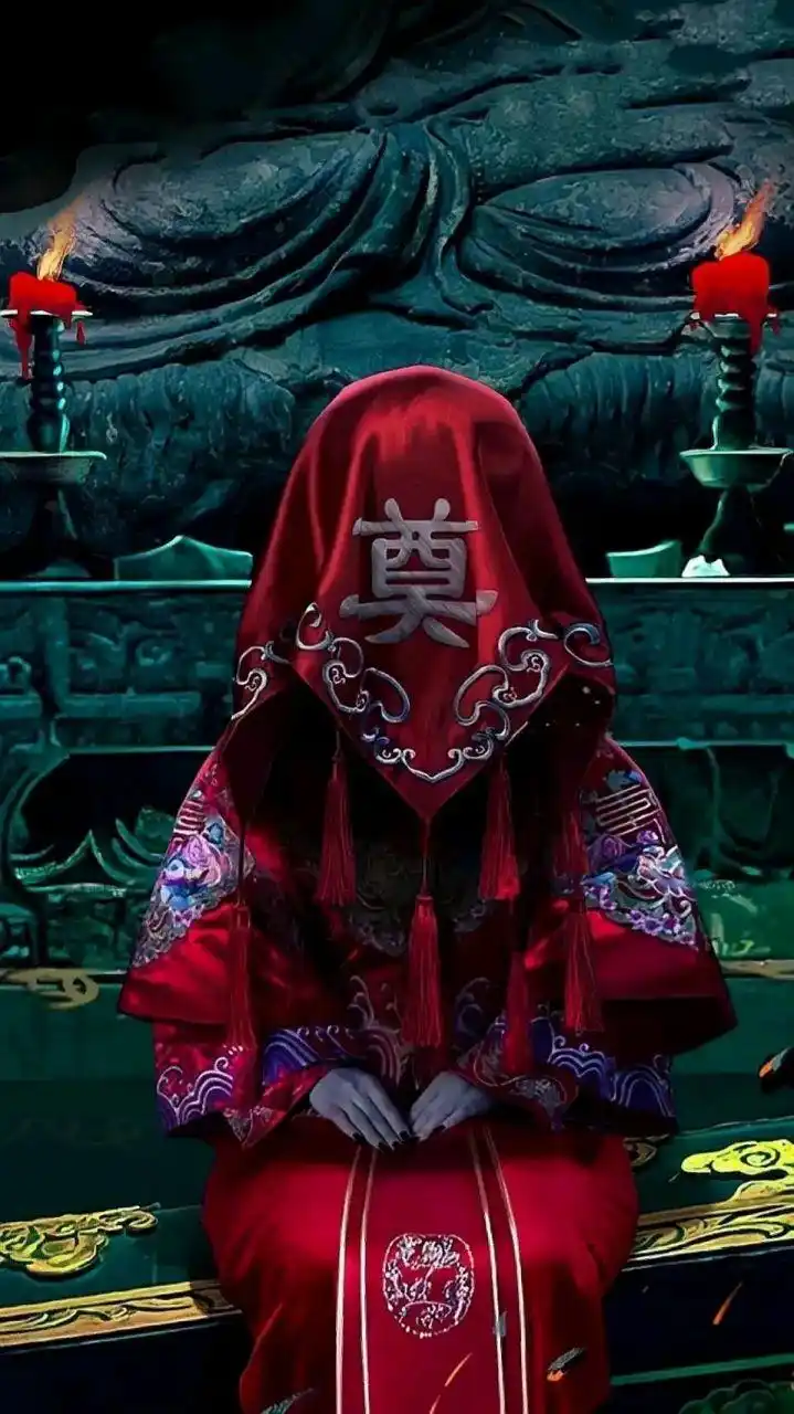 鬼新娘手机壁纸,这个一点也欣赏不来,容易做噩梦,胆小者慎入