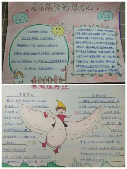 六年级五班整本书阅读《骑鹅旅行记》汇报展示