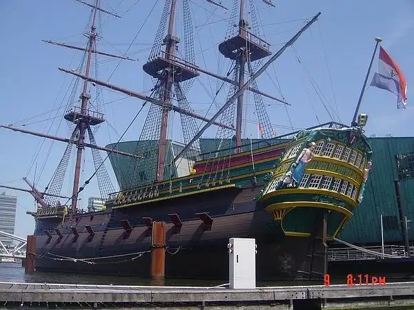 曾经访问广州的哥德堡号帆船