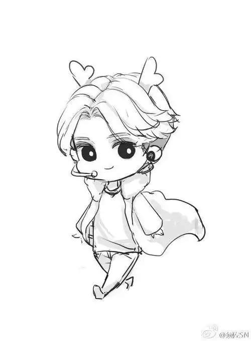 谁有像这种的鹿晗照片