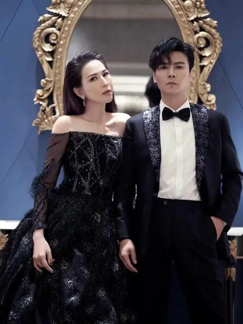 蔡少芬张晋时尚大片男帅女靓