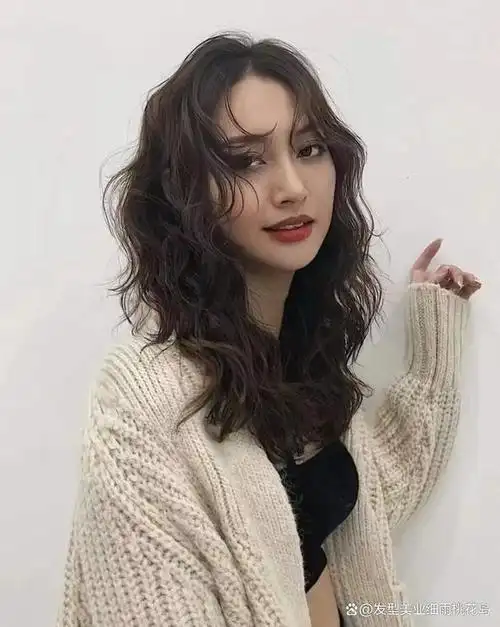 长发烫全头极具风情