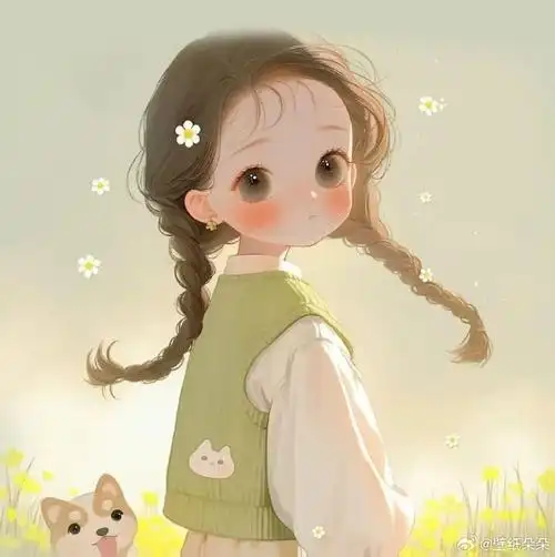 软萌灵动邻家小妹可爱头像