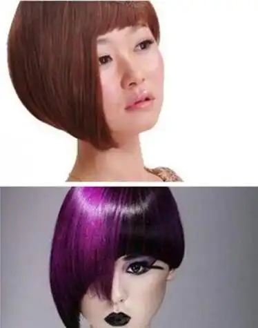 几何个性,另类的不对称沙宣头发型,有没有让你所折服呢?