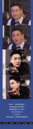 黄宗泽同款侧背头