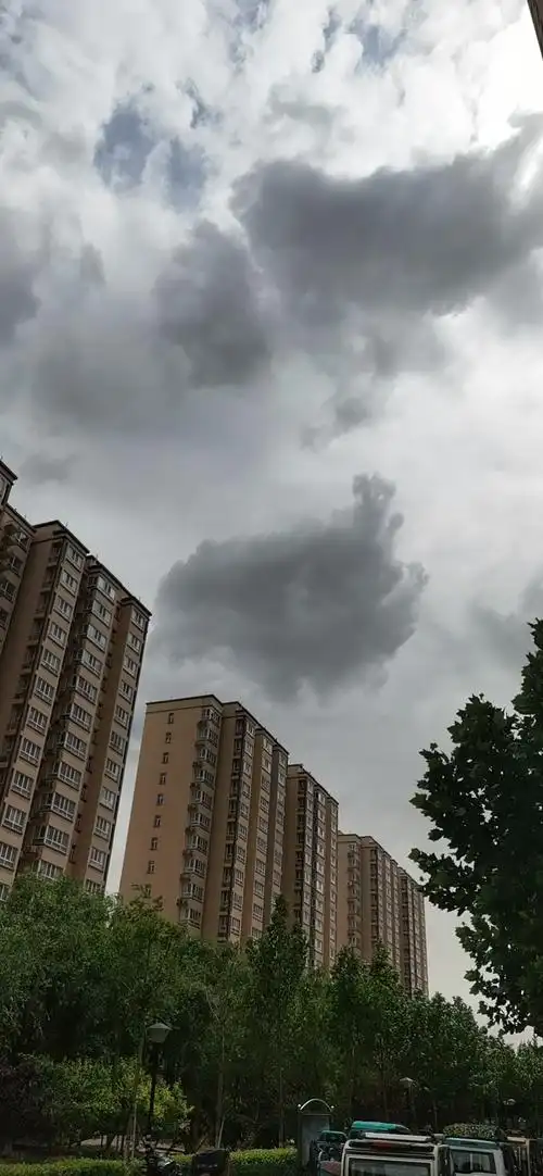 多云,有点阴天!