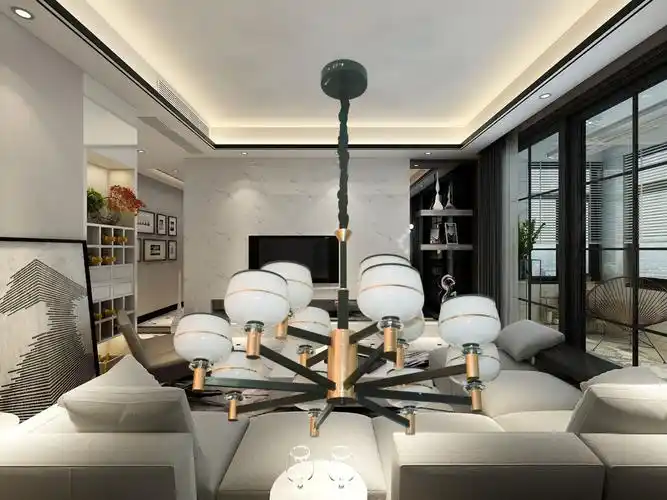 雷士照明现代简约北欧风格吊灯客厅餐厅卧室书房客厅吊灯