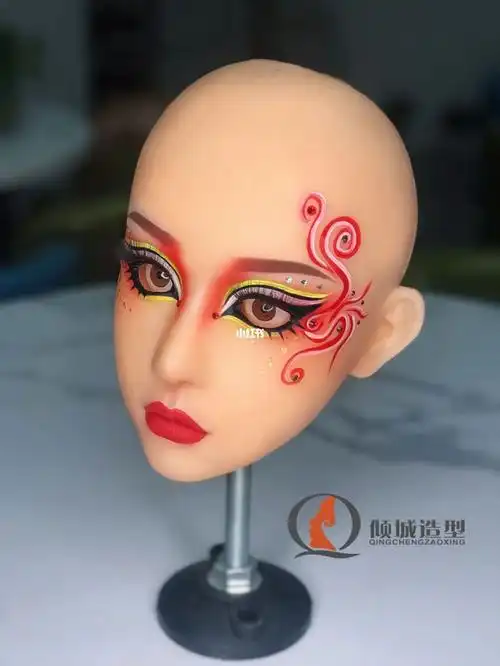 花纹彩绘|国风创意舞台妆容分享78