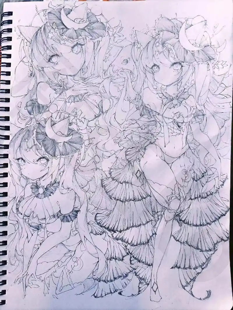 稿子哦.#绘画 #动漫手绘 #日漫 #稿子勿用 #稿子  - 抖音