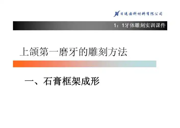 上颌一磨牙11雕刻pdf