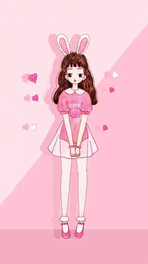 pink粉色 仙女草莓 可爱 萌 壁纸 锁屏