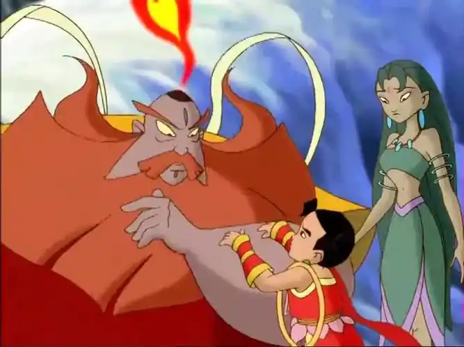 哪吒传奇:小姐姐对杨戬念念不忘,该不会喜欢上他了吧?