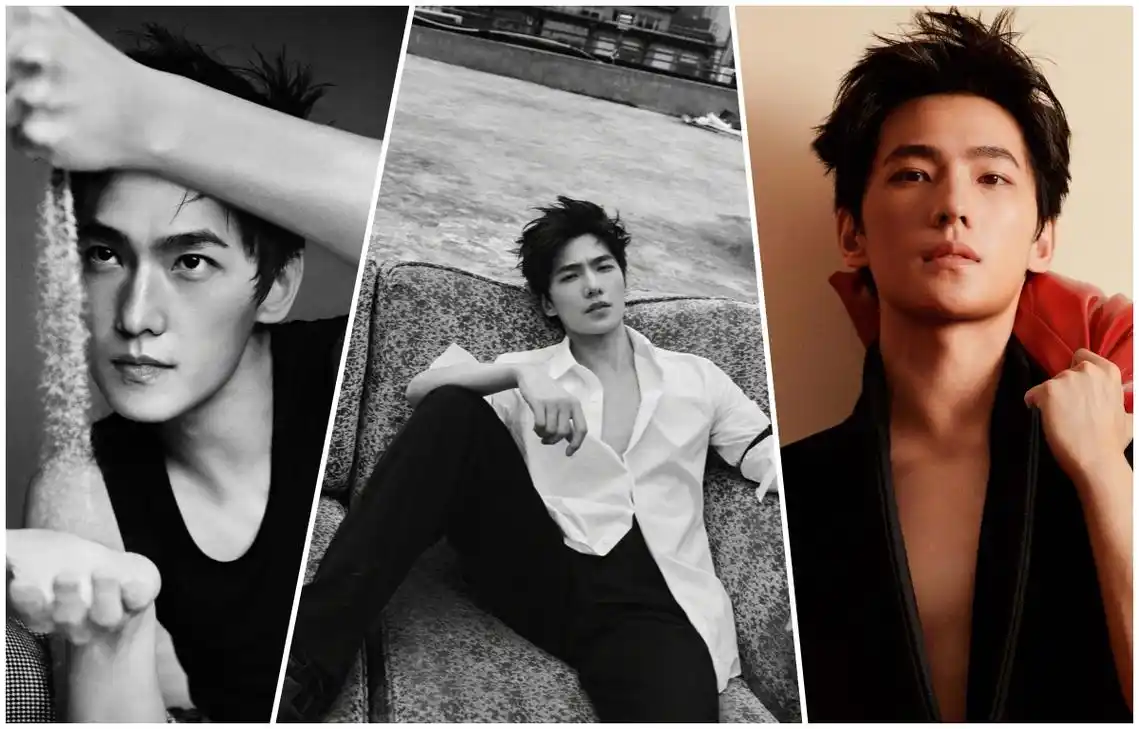 杨洋第五次登封芭莎!背心秀肌肉,真空穿大衣,演绎帅气大男主