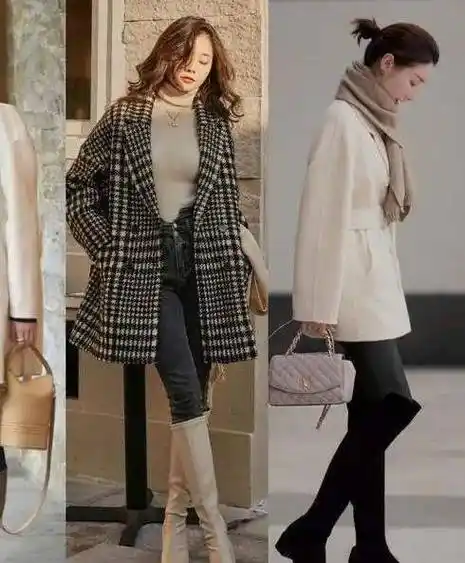 大衣和裙子如何穿出高级感