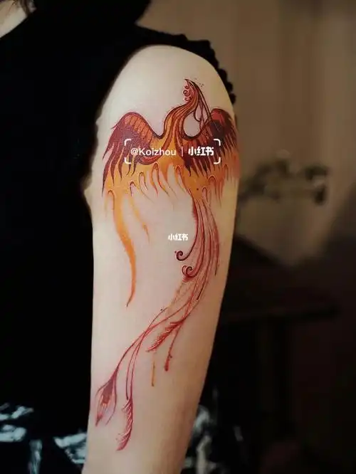 墨尔本61koizhou61火凤凰61纹身