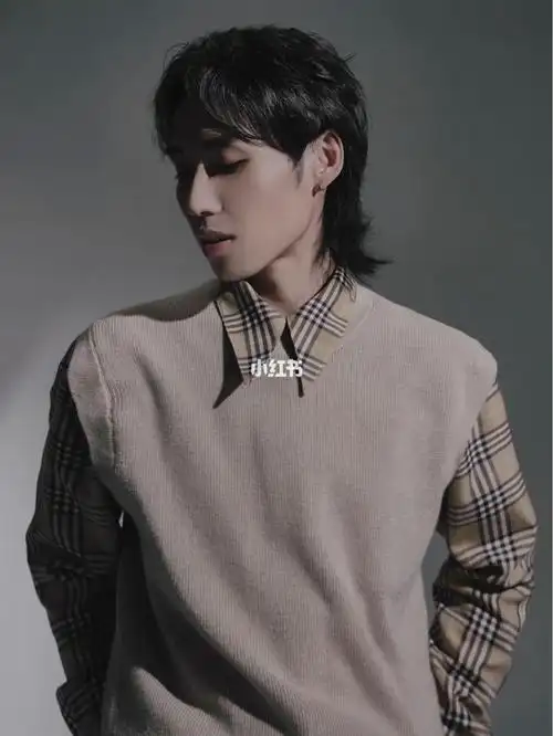 第几款呢男士狼尾小碎盖男士发型设计男生发型推荐2022年男生鲻鱼头