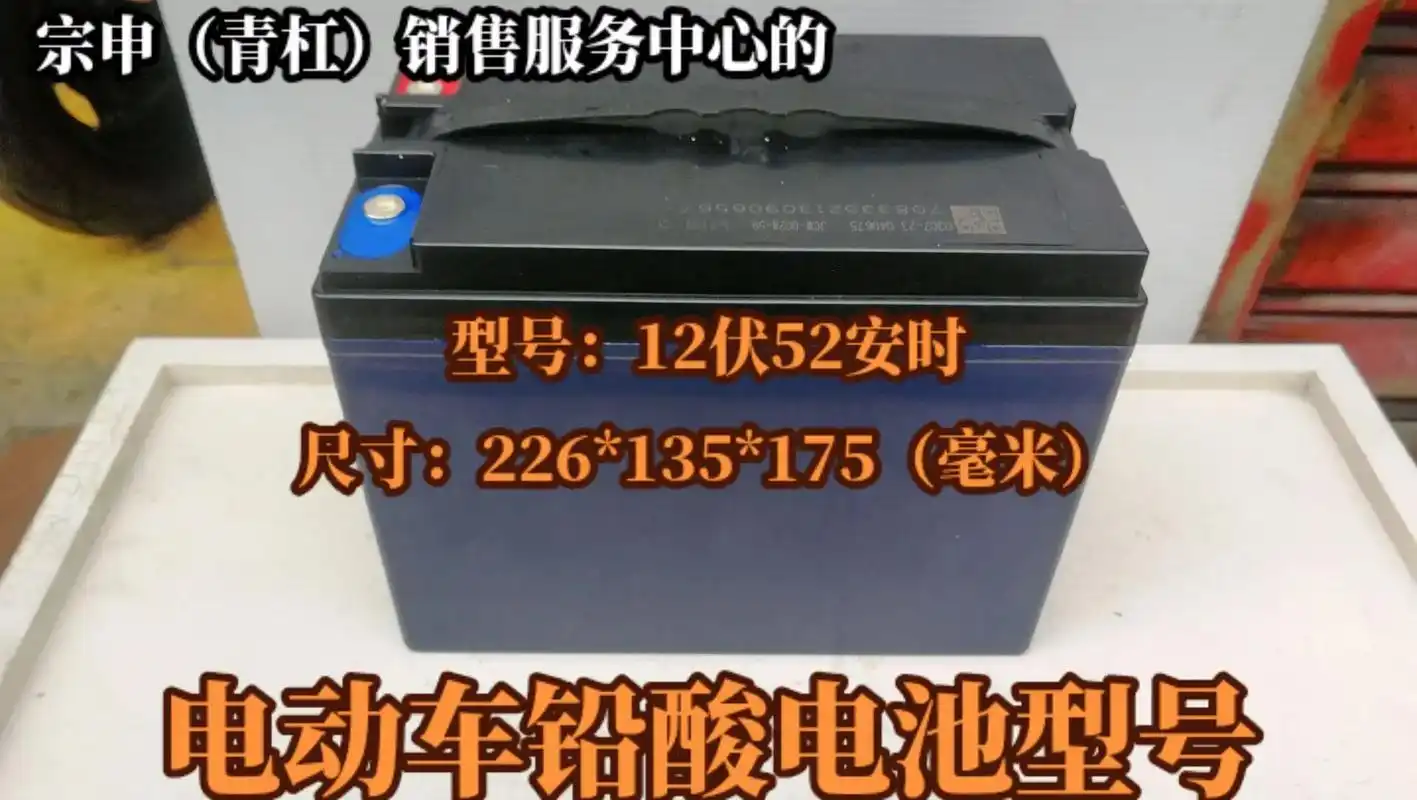 电动车铅酸电池型号.