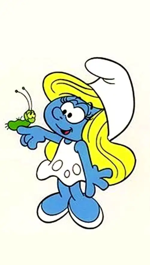 iphone 壁纸 蓝精灵 sumrf