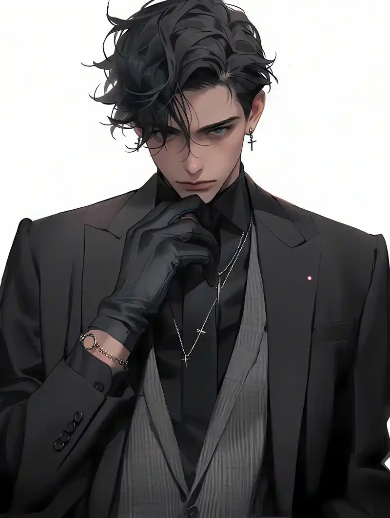 这是谁家的霸总出来诱惑人啊 #二次元# #ai共创计划# #ai绘画