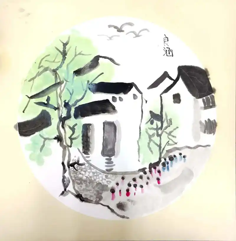 江南水乡儿童国画初级班