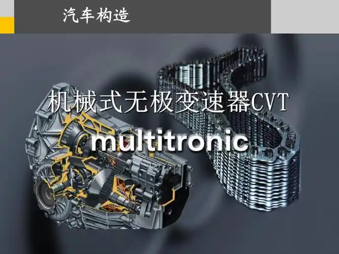 机械式无级变速器cvt