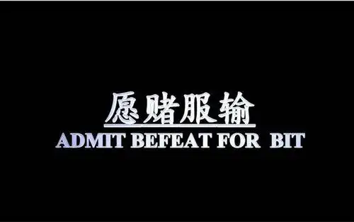愿赌服输