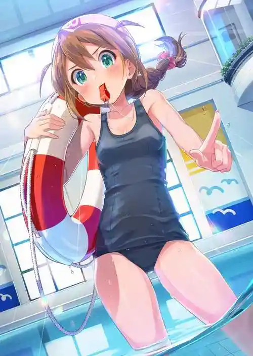 swimcap游泳圈偶像大师学生泳衣hina1771631022021·07·19pixiv插画