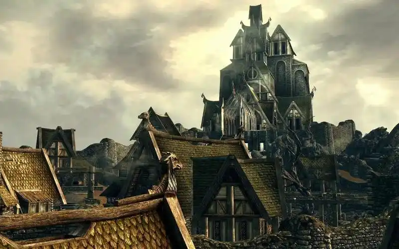 【上古卷轴5】走回白漫城