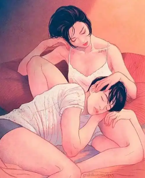 她画出和老公夏日羞羞的日常,虐哭570000人,互撩只想陪你虚度时光