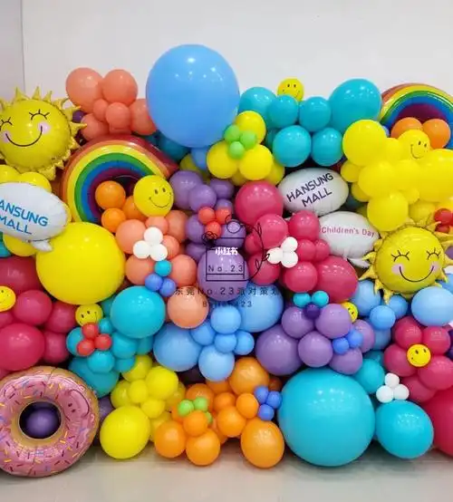 气球派对布置  #生日派对布置  #生日气球布置  #气球  #气球布置