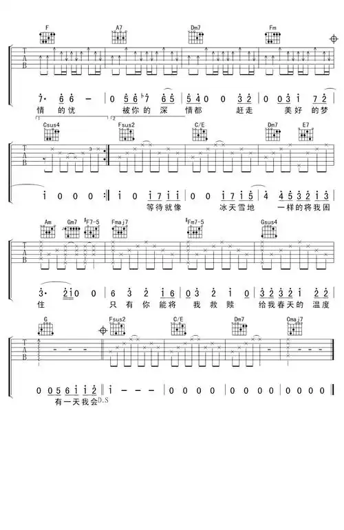 长腿叔叔-吉他谱_袁娅维_c调弹唱谱_《老师晚上好》主题曲